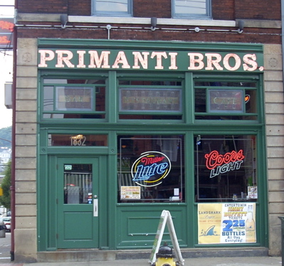 Pittsburgh restaurants : Primanti Brothers
